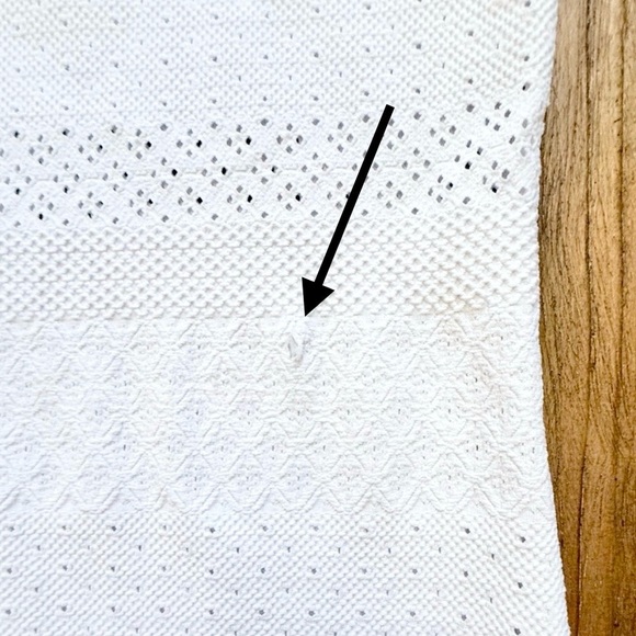 L’Etoile Zip Front Tennis Tank Top in White with Red and Yellow Trim Size Large - Picture 5 of 12